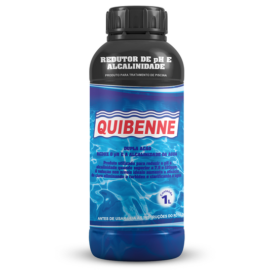 Redutor de pH e Alcalinidade 1L Quibenne para Piscina