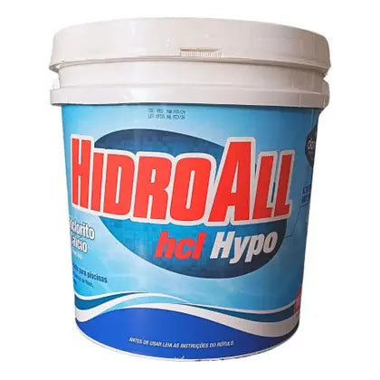 Cloro Granulado HidroAll HCL Hypo 10kg Alta Performance para Piscinas