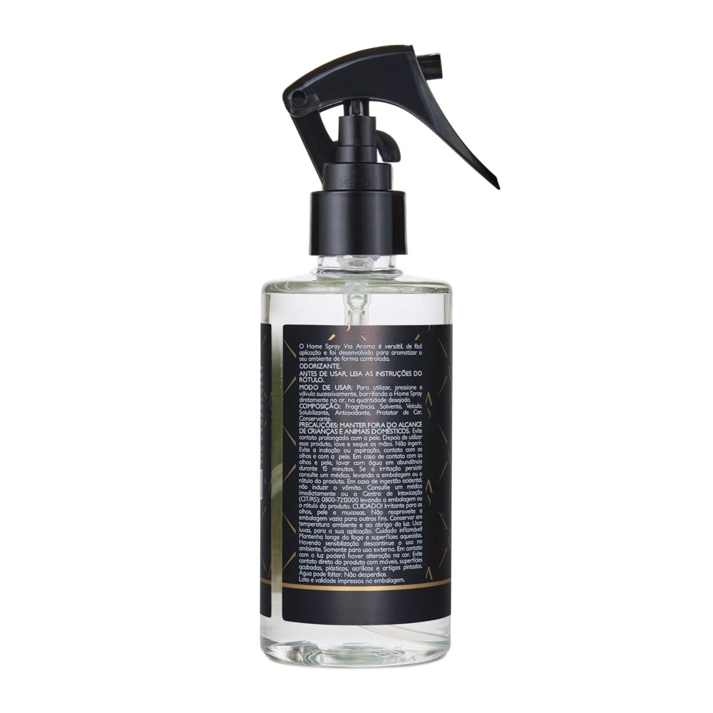 Home Spray Aromatizador de Ambiente Nossa Essência 200ml com Fragrância Exclusiva e Sofisticada em Base Premium – Via Aroma